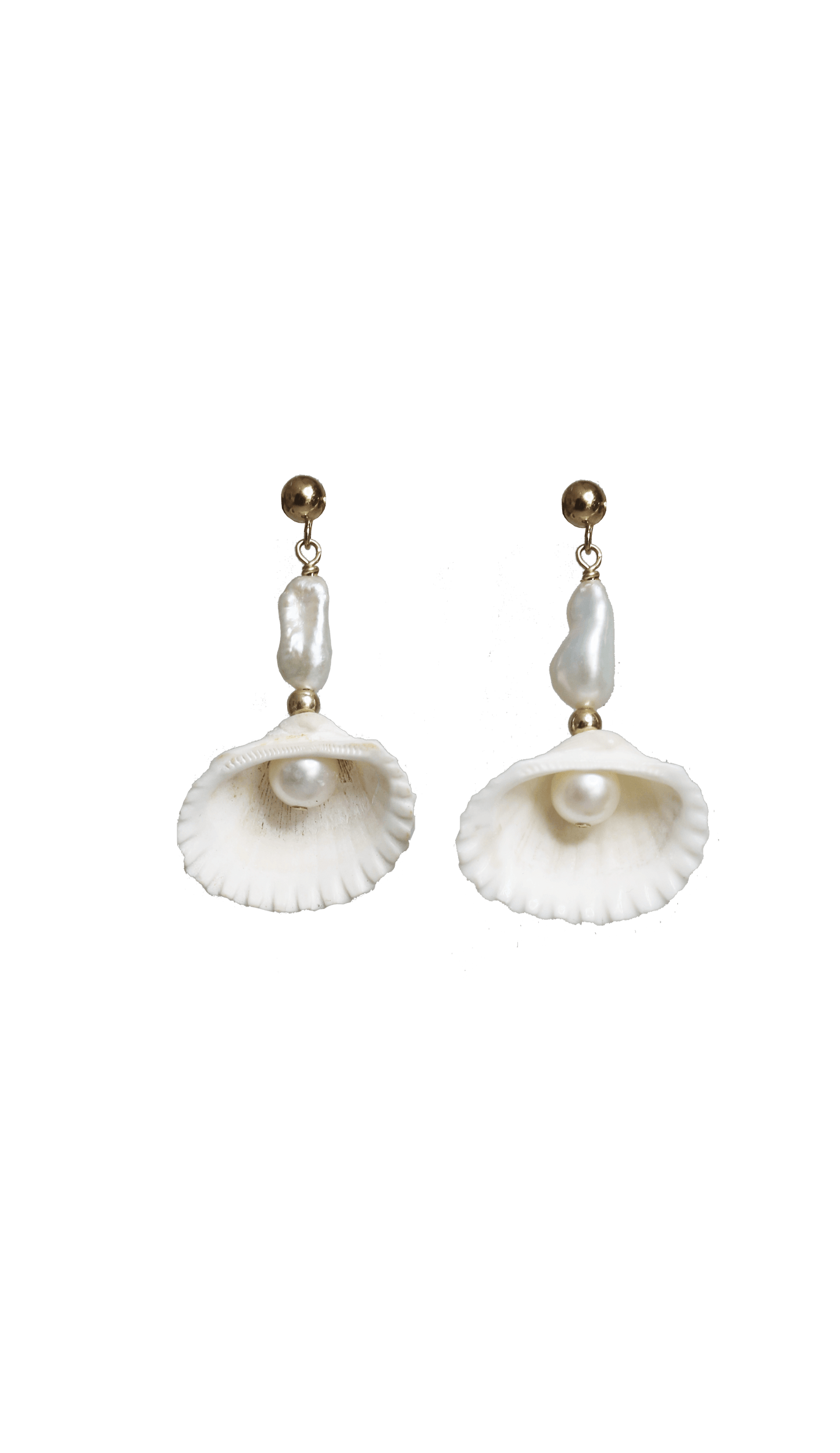 Boucles d'oreilles | Coquillage
