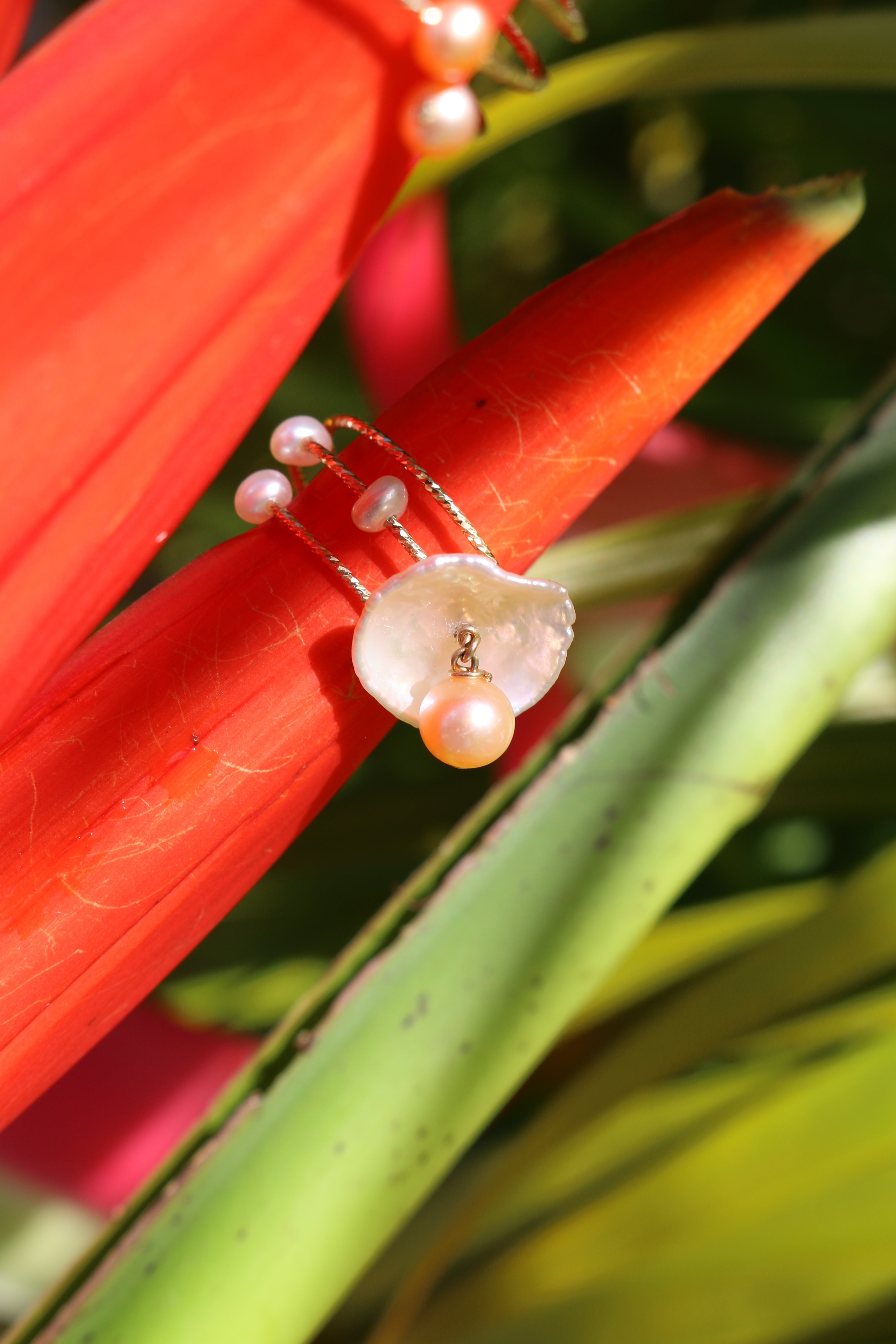 Ring Pearl jewelry Marquise Swim