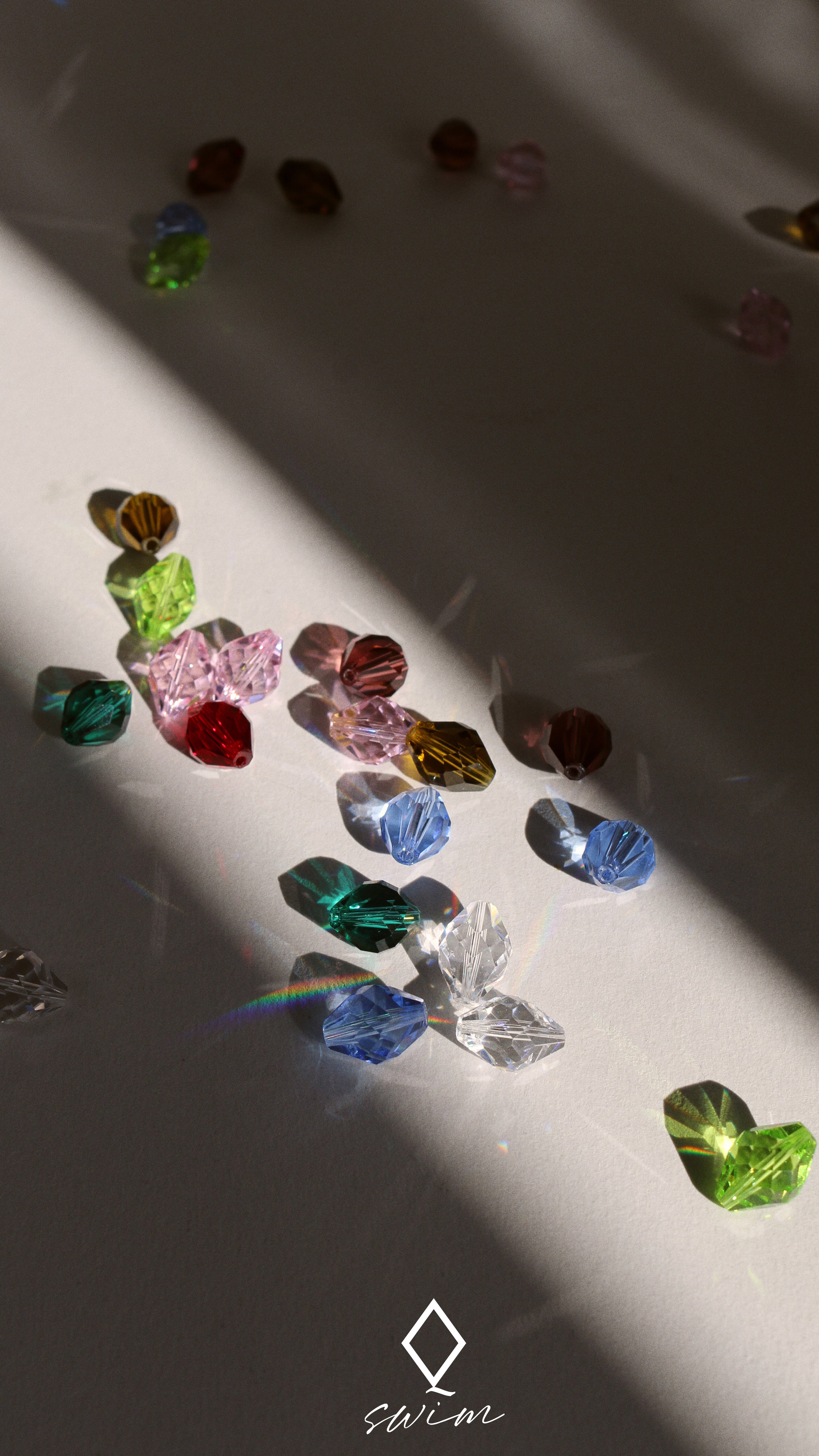 Crystals  jewelry Marquise Swim