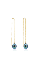 Earrings Pearl jewelry Marquise Swim