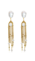 Earrings Pearl jewelry Marquise Swim