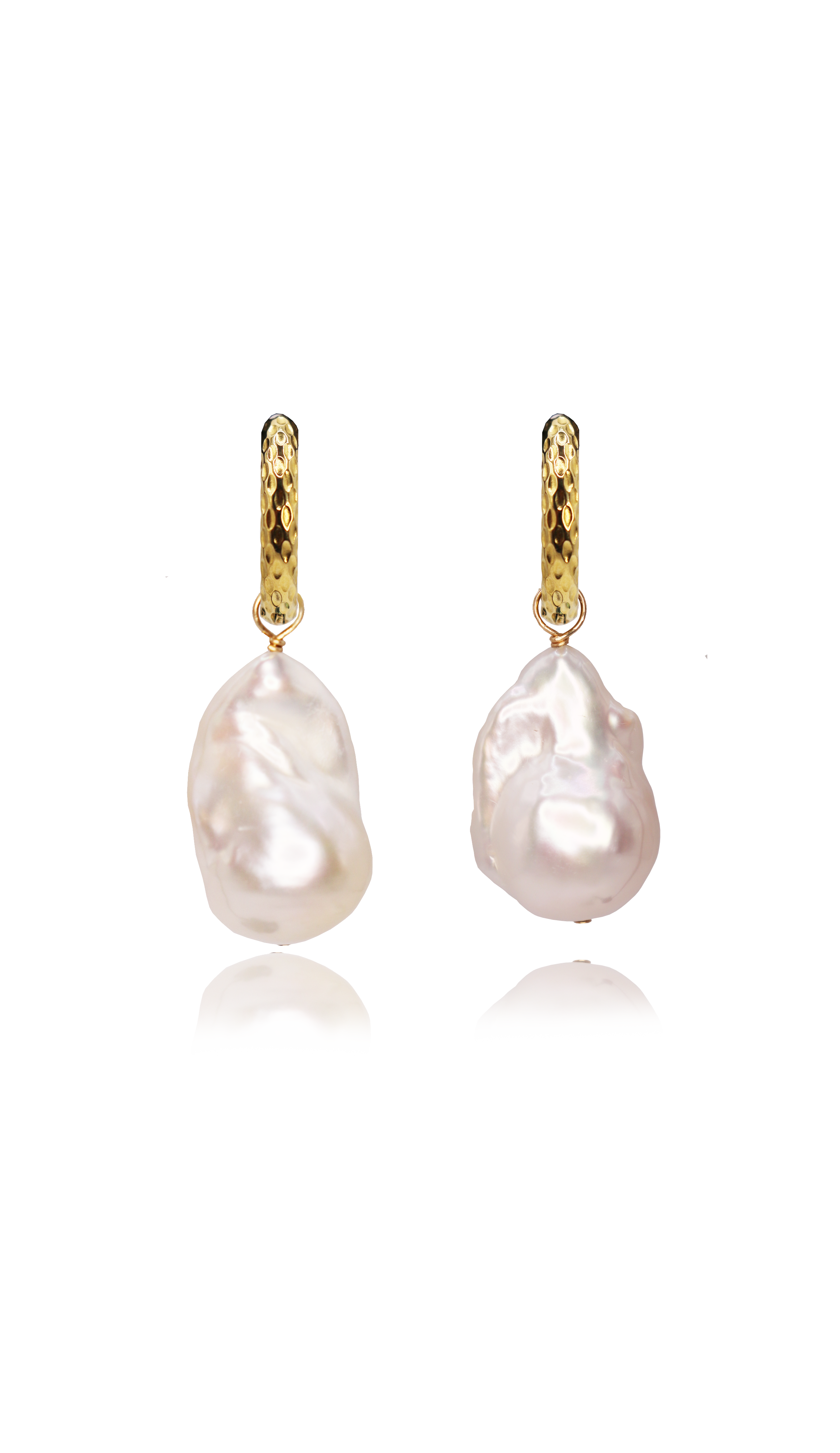 Earrings Pearl jewelry Marquise Swim