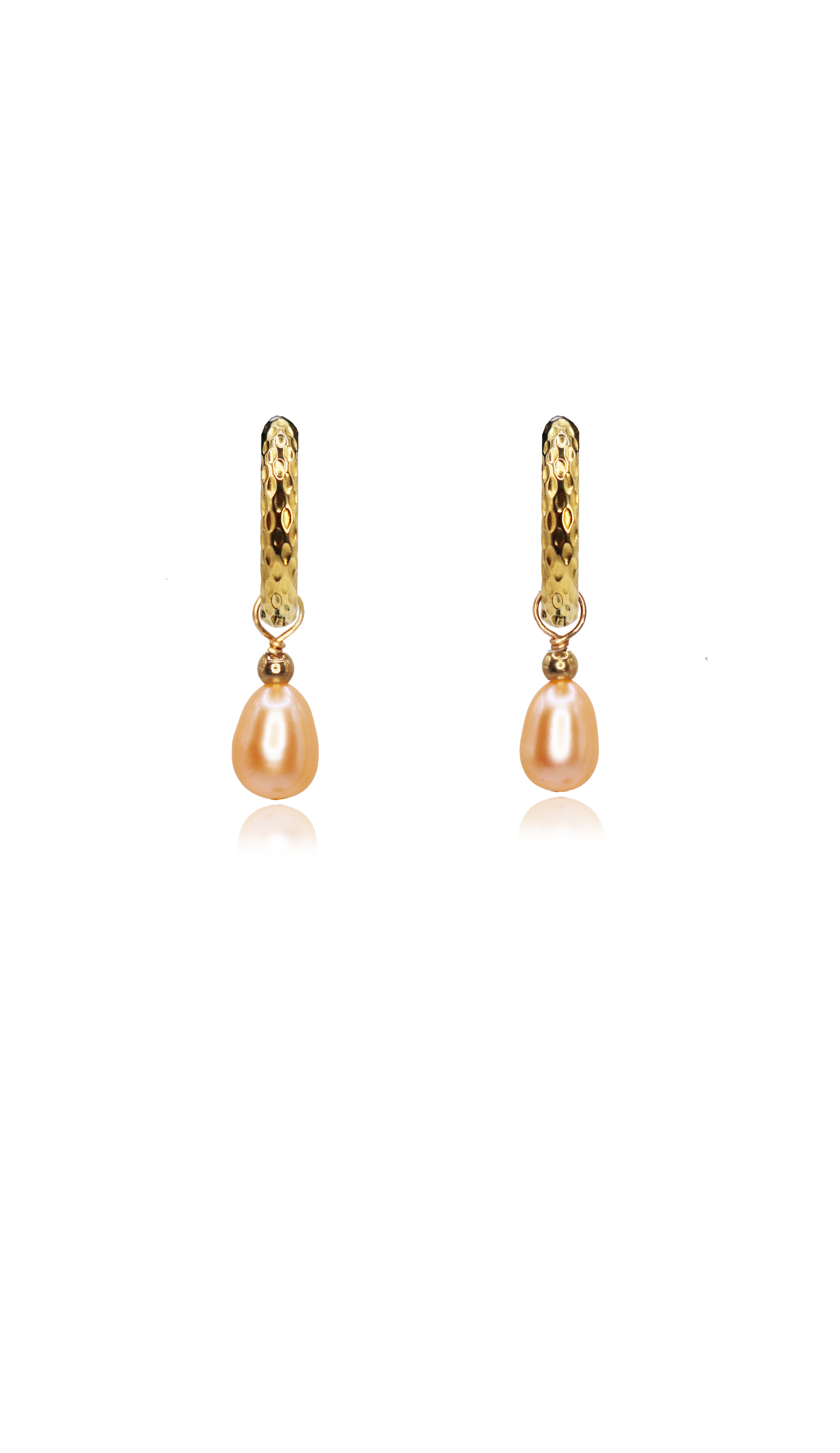 Earrings | Hoop Pear