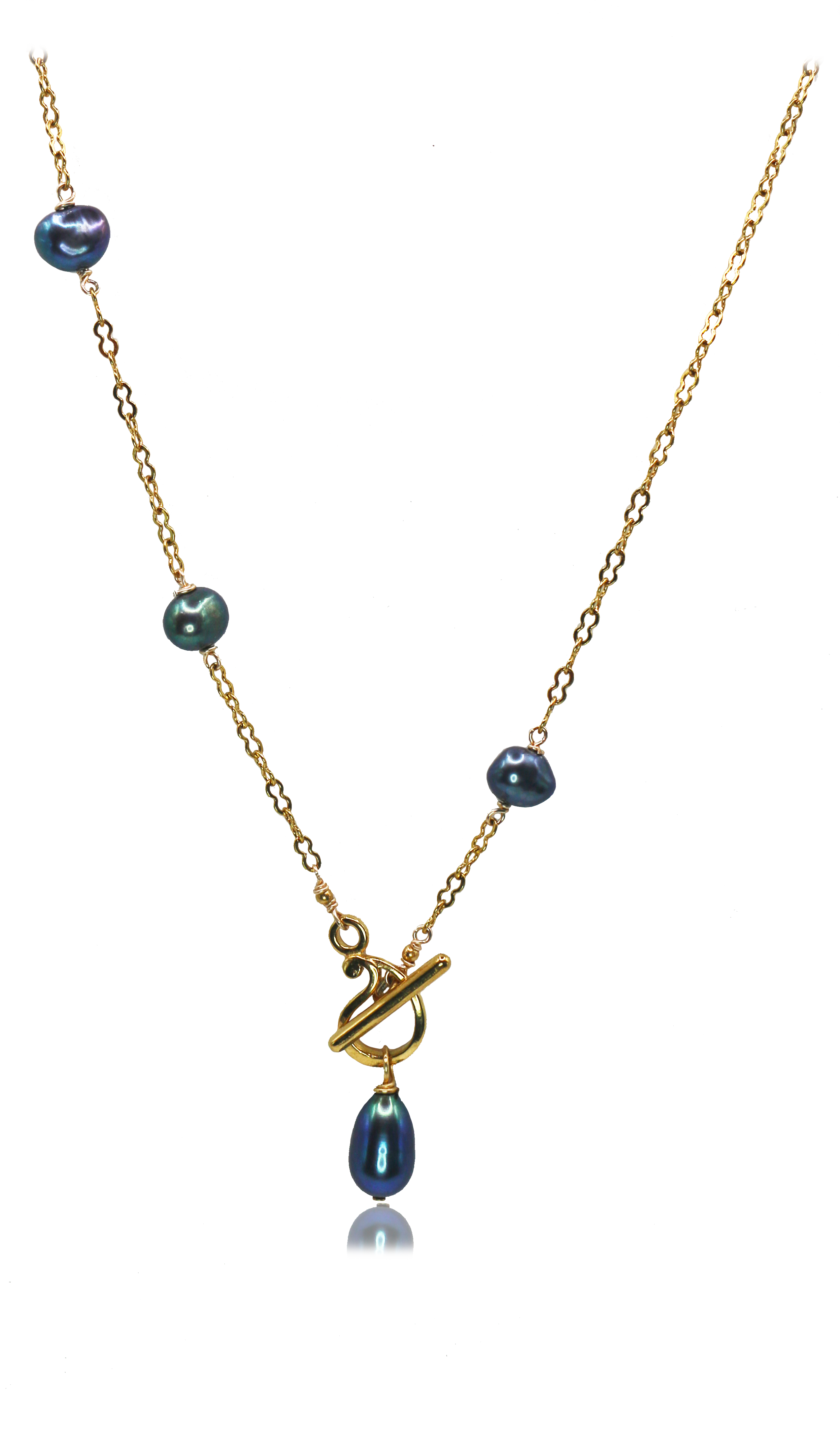 Necklace Pearl jewelry Marquise Swim