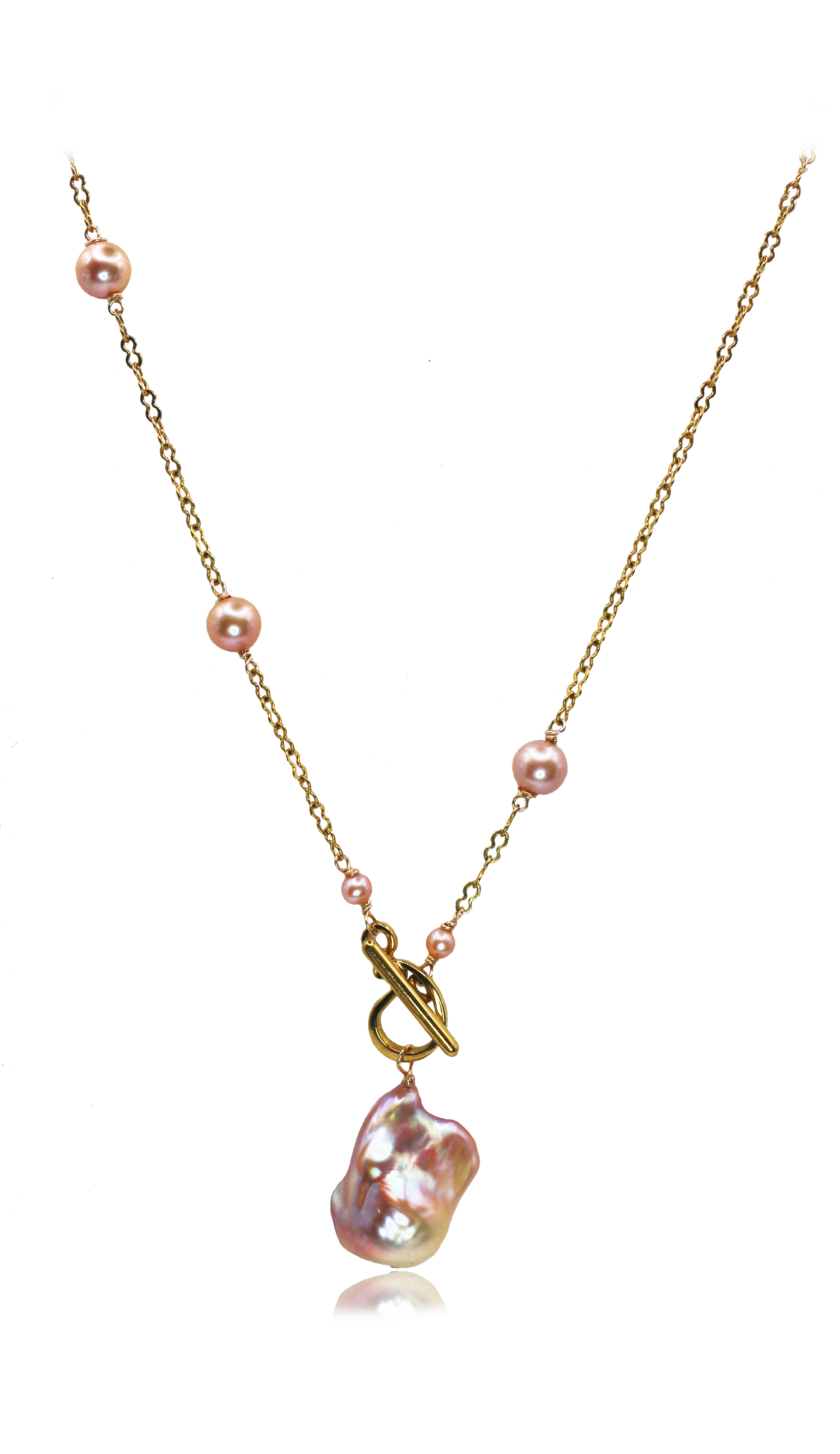 Necklace Pearl jewelry Marquise Swim