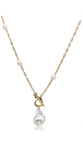 Necklace Pearl jewelry Marquise Swim