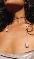 Necklace Pearl jewelry Marquise Swim