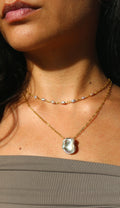 Necklace Pearl jewelry Marquise Swim