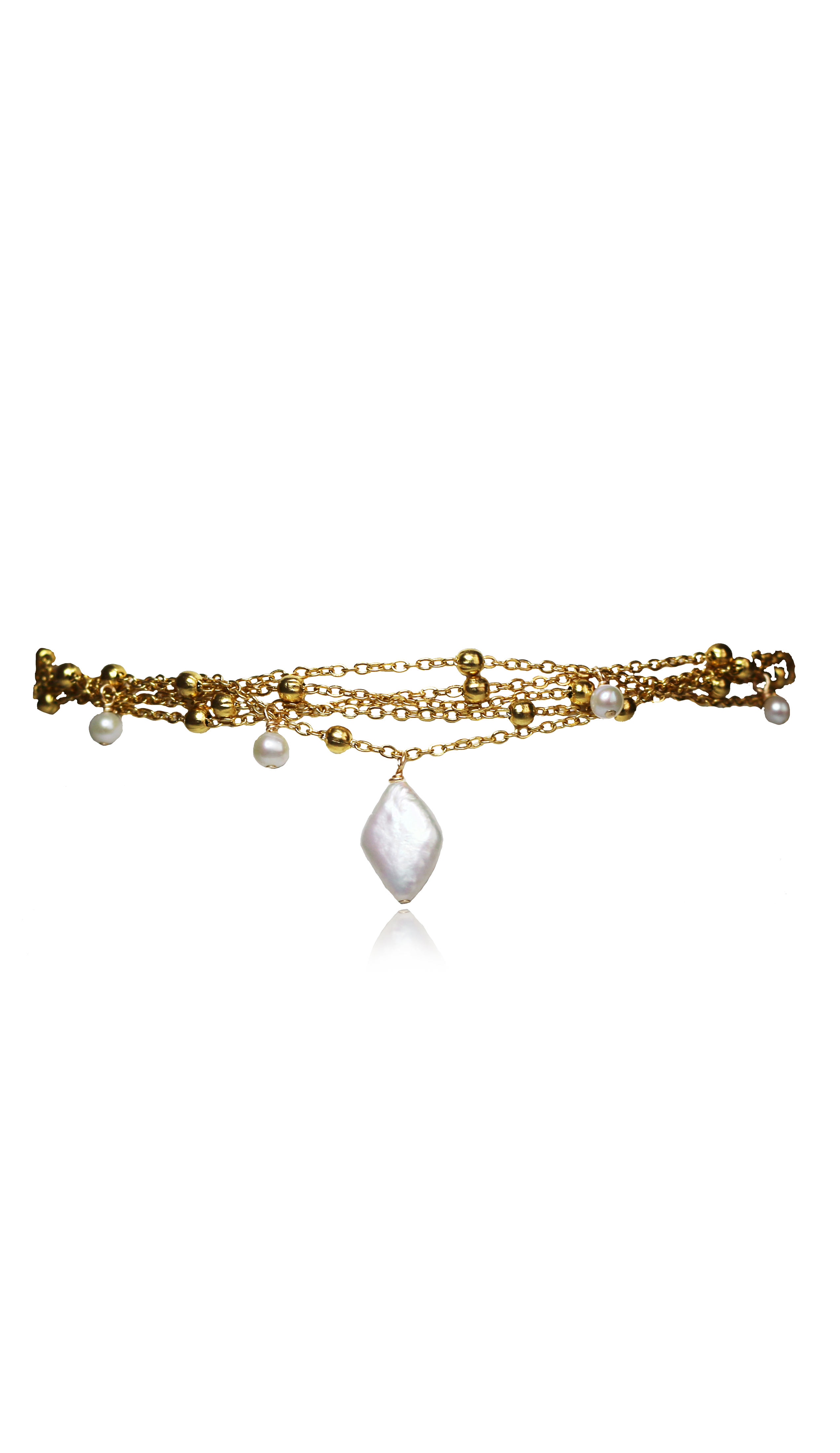 Necklace Pearl jewelry Marquise Swim