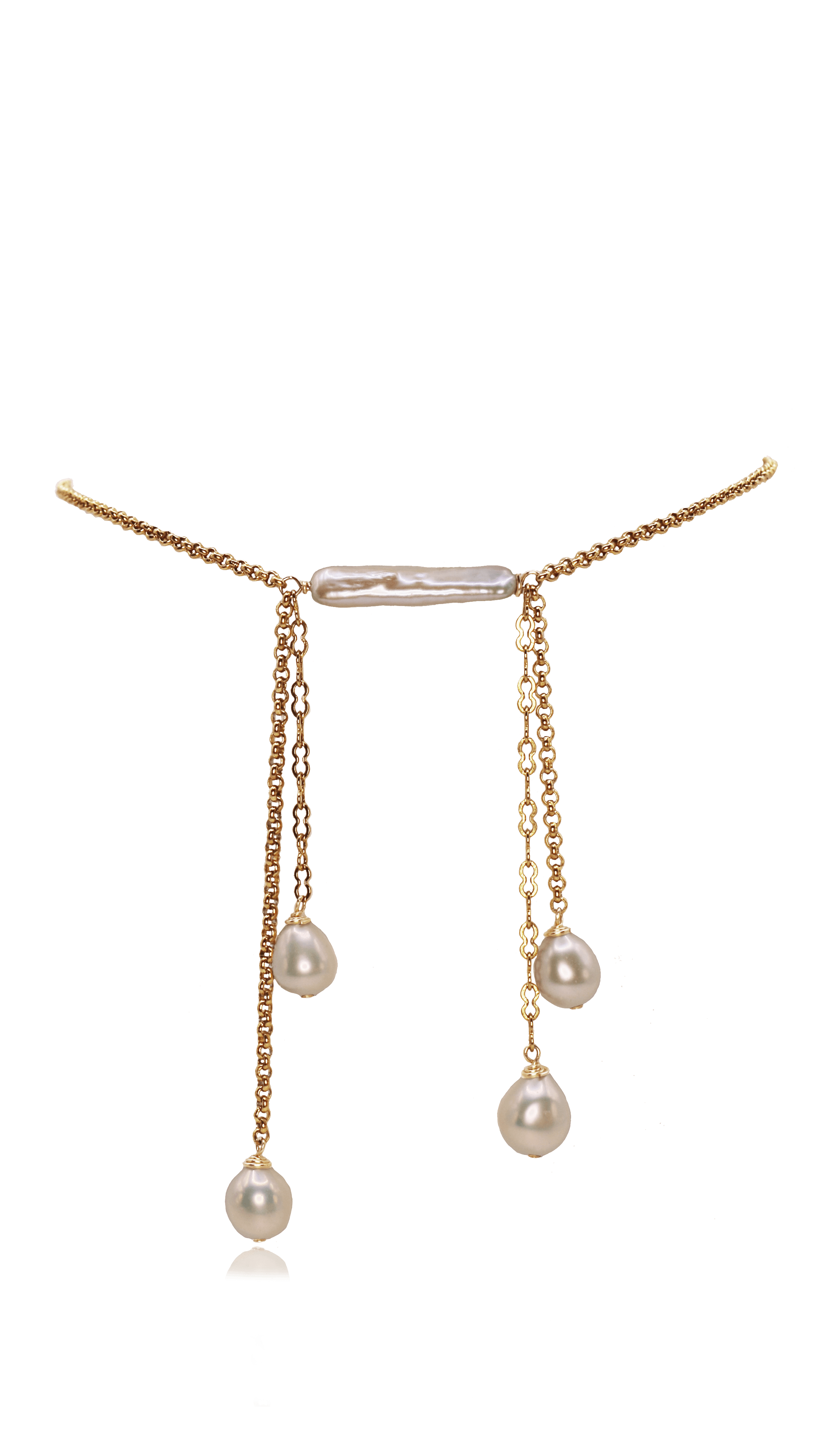 Necklace Pearl jewelry Marquise Swim