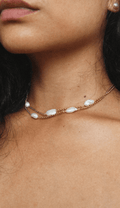 Necklace Pearl jewelry Marquise Swim