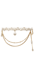 Necklace choker Pearl jewelry Marquise Swim