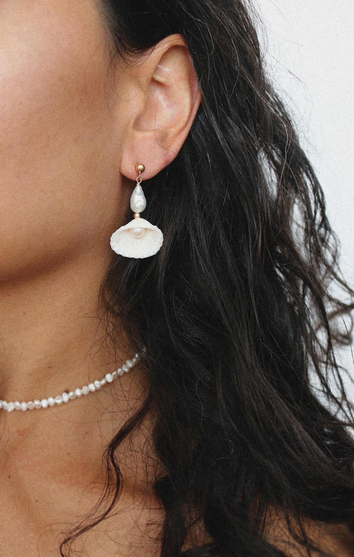 Boucles d'oreilles | Coquillage