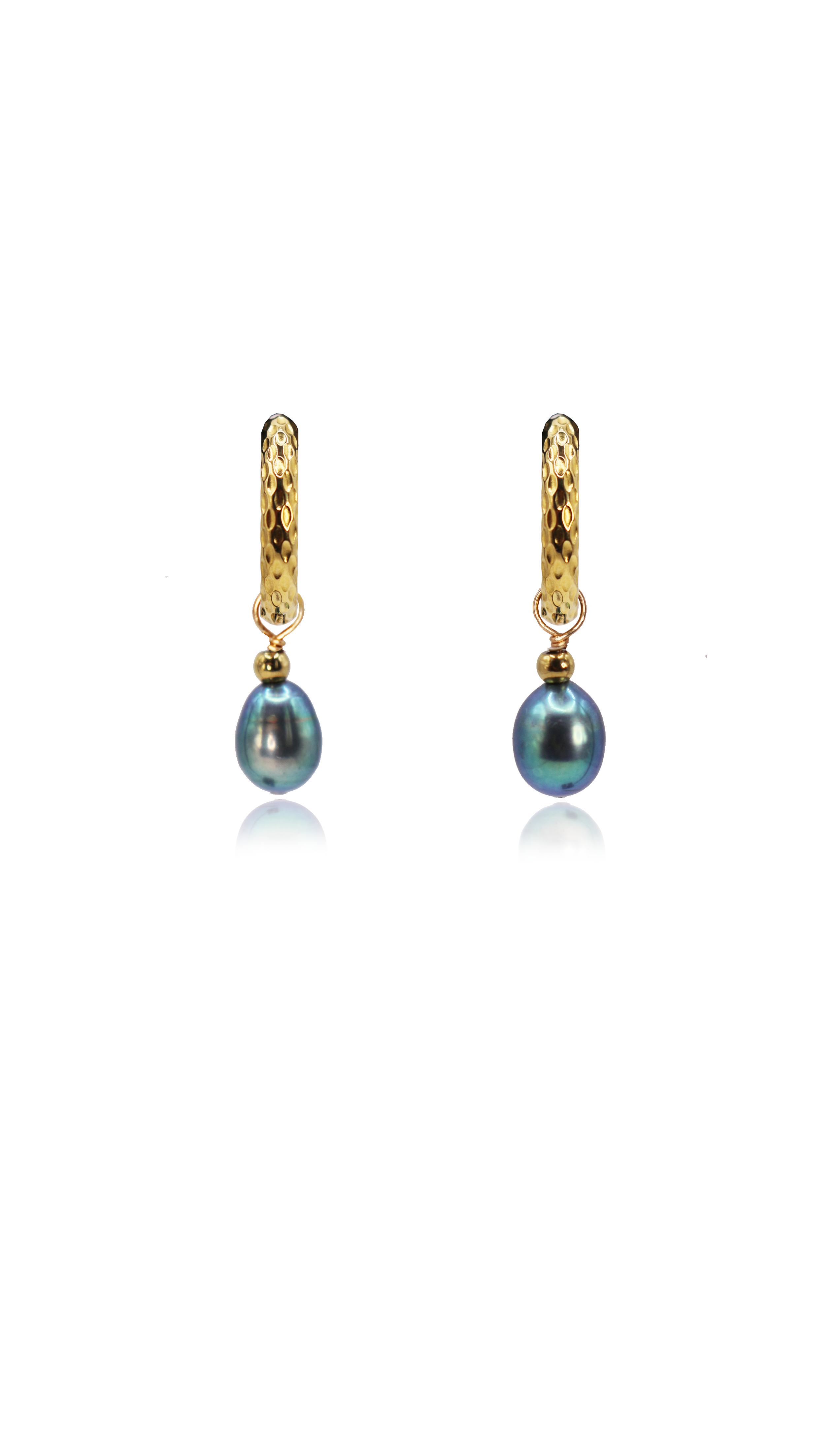 Boucles d'oreilles | Créole Poire