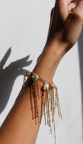 One of a kind keshi bracelet